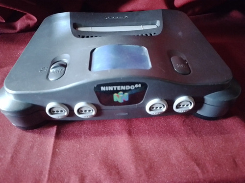 Nintendo 64 + 2 Joystick + 2 Juegos + Cables + 2 Tranfer Pak