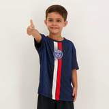 Camisa Psg Clove Infantil Azul