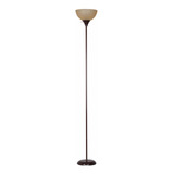 Mainstays Lampara De Piso 180.3 Cm Metal (dorado,plata,café)