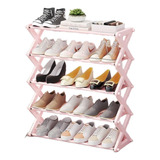 Zapatera Closet Organizador Zapatos 5 Niveles 15 Par Mueble