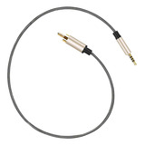 Cable Auxiliar Coaxial Estéreo Conector Jack A Rca Macho