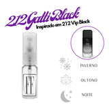 Perfume 212gatti Black 8ml | Perfume De Bolso