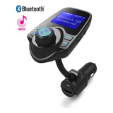 Transmisor De Carro Bluetooth Modulador Mp3 Usb Cargador T10