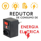 Kit 10 Economizador De Energia Tomada Preto-economia Ate 35%