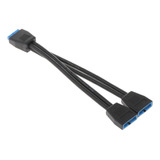 Cabeçalho Usb De 19 Pinos Usb3.0 Usb Hub Splitter Placa-mãe