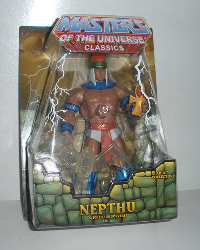 He Man Figura Nepthu Motu Classcis En Blister Cerrado