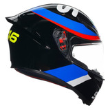 Casco Para Moto Generic Communicati Talla Xl Color Negro 211