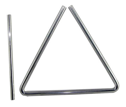Triángulo Banda Rítmica 17cm Acero