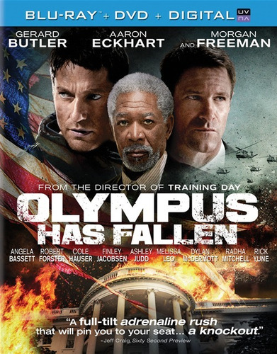 Blu-ray + Dvd Olympus Has Fallen / Ataque A La Casa Blanca