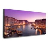 Cuadros Decorativos Economico 90x60 Cms  Noche  En Venecia