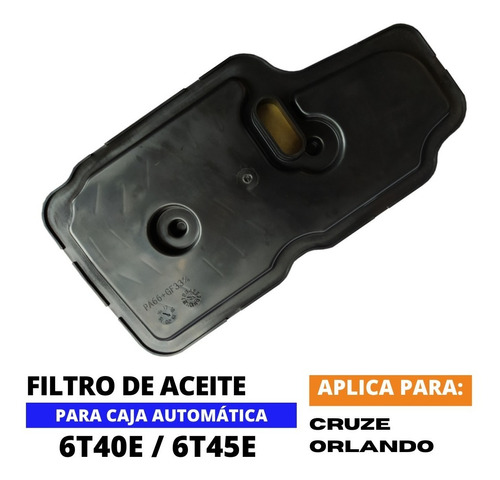 Filtro Chevrolet Cruze / Orlando Caja 6t40e / 6t45e Foto 3