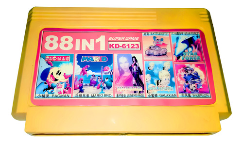 Family Game Video Juego  88  In 1  Super  8bits Kd-6123