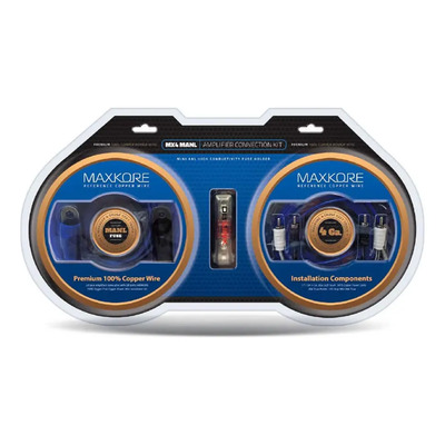 100% Cobre Maxkore Dbdrive Mx4manl Calibre 4 Calidad Premium Color Azul