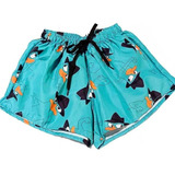 Malla Short Pantalon Perry Ornitorrinco Nickelodeon Mujer