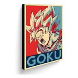 Cuadro Decorativo 60x40 Cms Goku 5