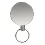 Llavero X5 Retractil Yoyo Colgante Con Hebilla Plateado Gris
