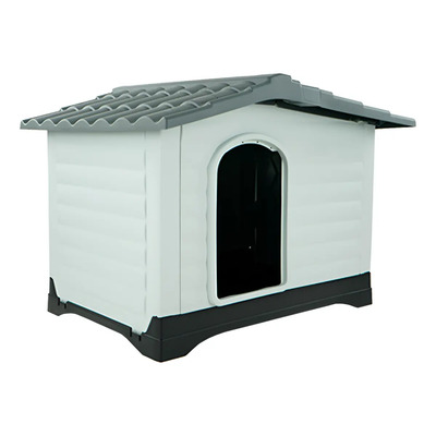 Casa Para Perro Raza Grande Térmica Interior\u002Fexterior 111cm Color Gris oscuro | Envío gratis