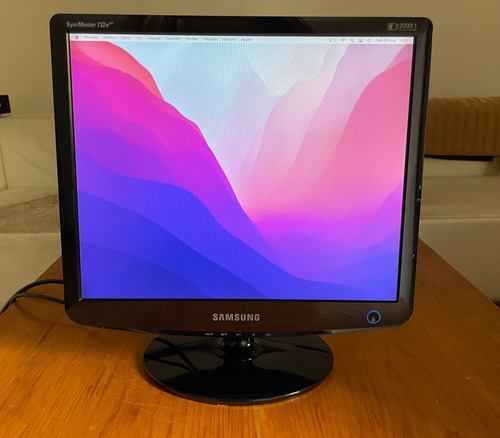 Monitor Samsung Synmaster 732n Plus - Impecable - Negro