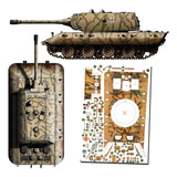 Tanque E-100 1.35 Papercraft