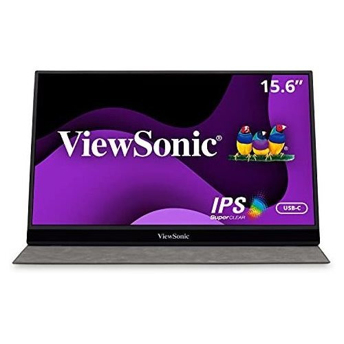 Monitor Viewsonic 15.6  1080p Portátil Usb 60w -negro