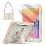 Funda iPad 2021 Blosomeet 10.2 9th/8th/7th Gen Rose Gold