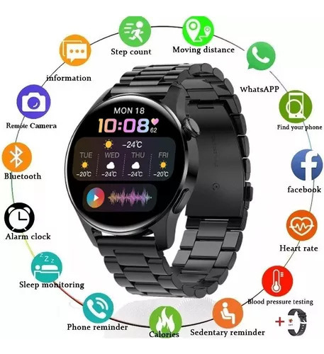 El Reloj Inteligente Bluetooth Responde Y Hace Llamadas Ip68