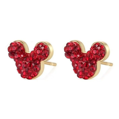 Aretes De Mickey Rojos | MercadoLibre