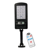 Lámpara Solar Led Suburbana Sensor Movimiento 25w 50000hdv