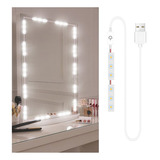 Luces Led Para Espejo De Maquillaje, 6 Led, Regulables, Cont