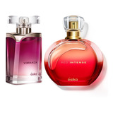 Set De Perfumes Dama Red Intense + Vibr - g a $1006