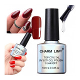 Top Cristal Charm Limit 10ml Esmaltes Semipermanentes Nails