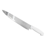 Cuchillo Para Carne Cocina Acero Inox 12 Pulgadas Vencort Color Blanco