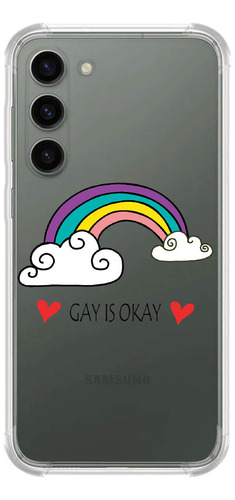 Capinha Compativel Modelos Galaxy Gay Okay 0434