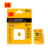 Cartão Micro Sdxc 64gb Kodak Original Lacrado Pronta Entrega