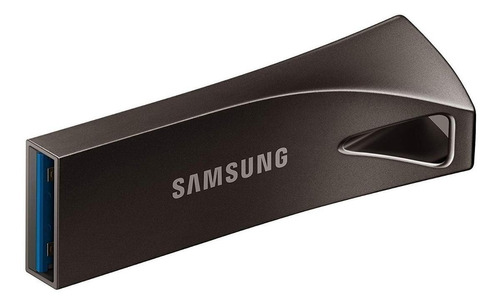 Memoria Usb 256gb Samsung Bar Plus 4k Uhd 300 Mb/s Black