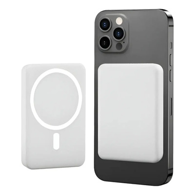 Bateria De 10000 Mah Para Magsafe Para Iphone -color Blanco | Meses sin interés