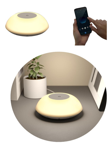 Lampara De Mesa Tactil Inteligente. App, Alexa Y Google 
