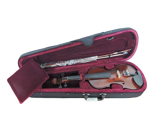 Violin Stradella 4/4 Macizo Tapa Pino  Fondo Maple