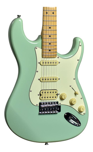 Guitarra Tagima Tg540 Stratocaster Surf Green Nova