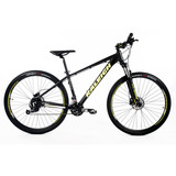 Bicicleta Raleigh Mojave 4.0 Rodado 29 Aluminio Color Negro/amarillo Tamaño Del Cuadro 15