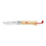 Cuchillo Opinel N°8 Emblema De Saboya Color Crema