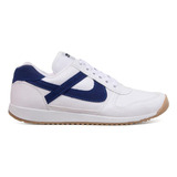 Tenis Panam Jogger Color Blanco/azul 103190019 Original