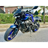 Yamaha Mt10 Modelo 2022 Cilindraje 1.000 Color Azul Negro