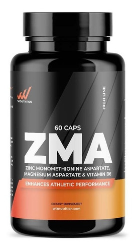 Suplemento En Capsulas Zma 60 Capsulas Wiz Nutrition