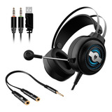 Auriculares Gamer Nubwo N1 Pro Rgb Pc Ps4 Xbox