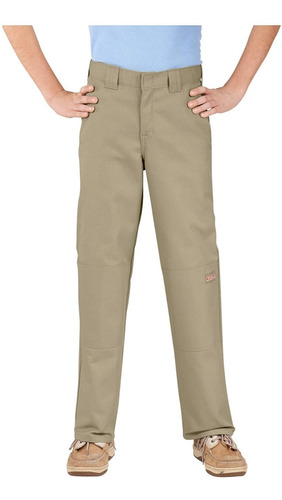 Pantalón Caqui  Dickies Husky Clásico Hombre Regular Durader