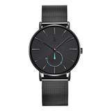 Forsining Reloj Minimalista De Moda Para Hombre Y Mujer De 3