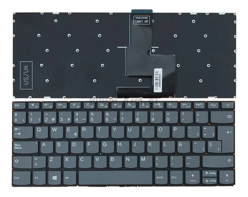 Teclado Lenovo Ideapad V14-iil V14-ikb V14-iwl Power Español