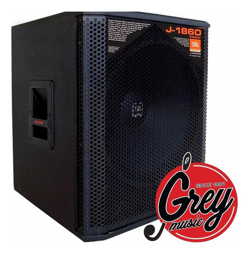 Bafle Pasivo Jbl J-1860 Subwoofer 18  600 Watts Rms