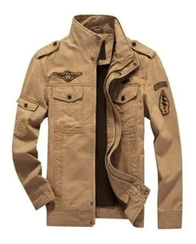 Chaqueta Militar De Algodón Para Hombre